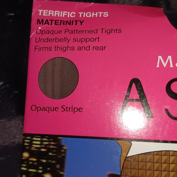 Marvelos Mama ASSETS by Sara Blakely Maternity Hosiery - Black - Picture 4 of 5